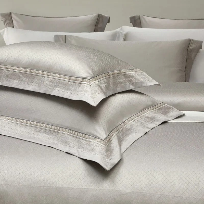 Elevate Your Sleep Experience with the Luxurious Linnea Egyptian Cotton Jacquard Bedding Set