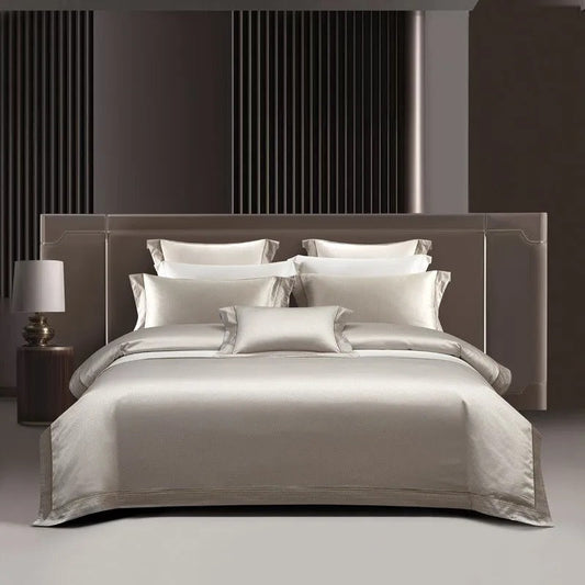 Elevate Your Sleep Experience with the Luxurious Linnea Egyptian Cotton Jacquard Bedding Set