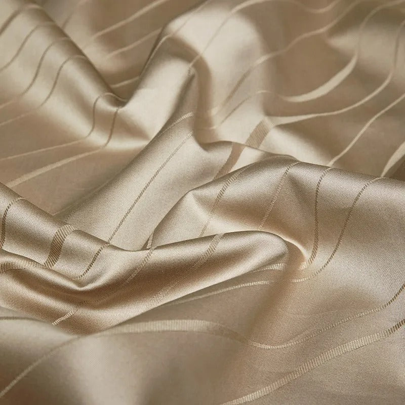 Indulge in Elegance: Moa Jacquard Egyptian Cotton Luxury Bedding Ensemble