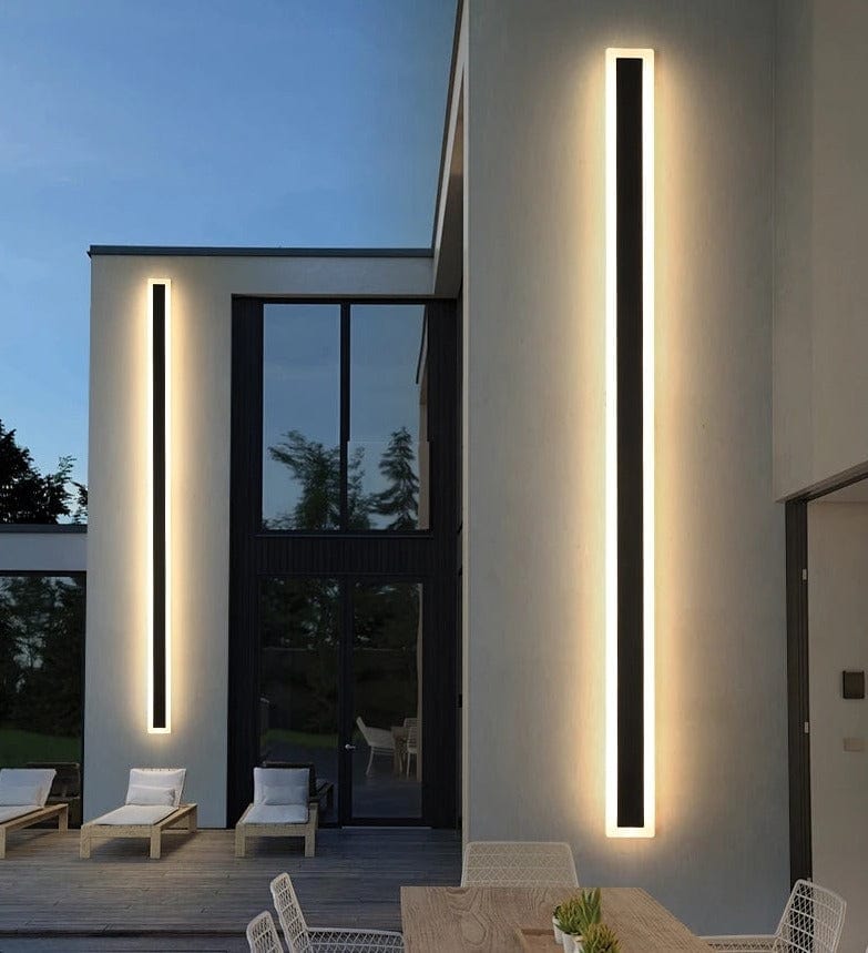 Elegante LED-Streifen-Wandleuchte