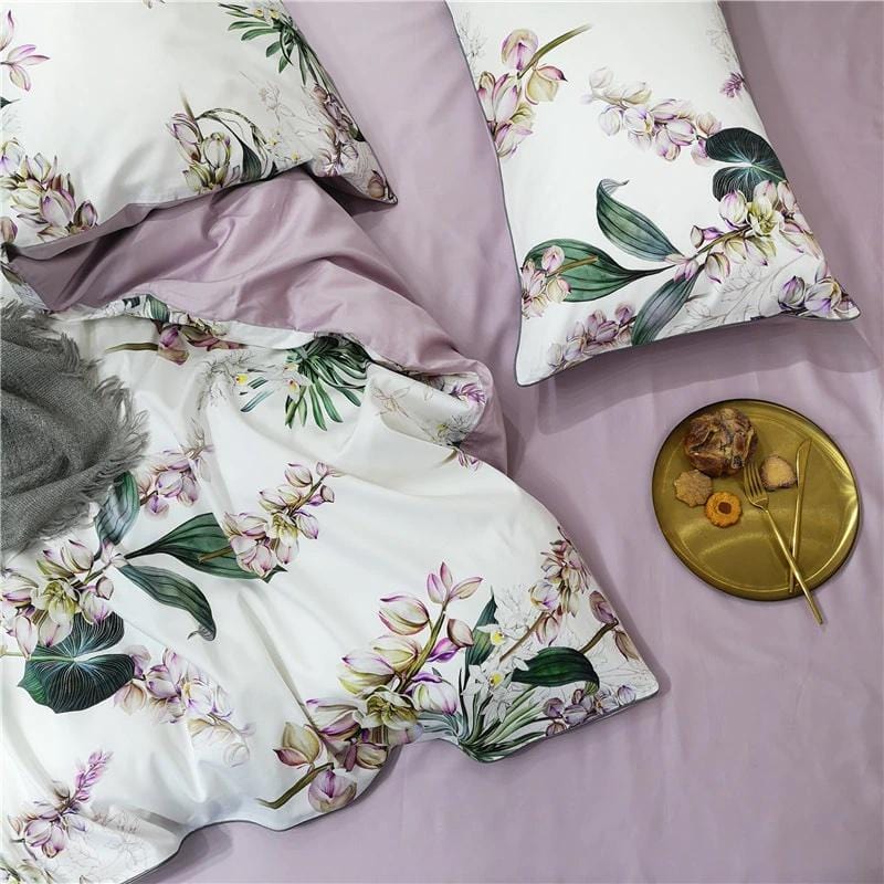 Gladiolus Duvet Cover Set (Egyptian Cotton)