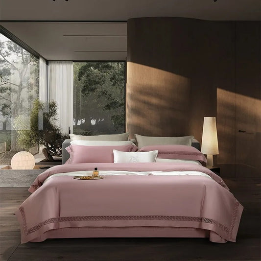 Luxurious Elysium Rose Egyptian Cotton Bed Linen Collection