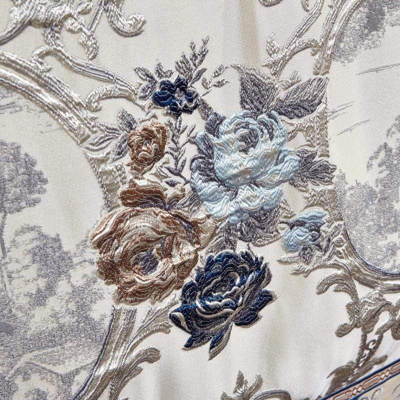 Orientalisches Jacquard-Luxus-Bettwäscheset (ägyptische Baumwolle)