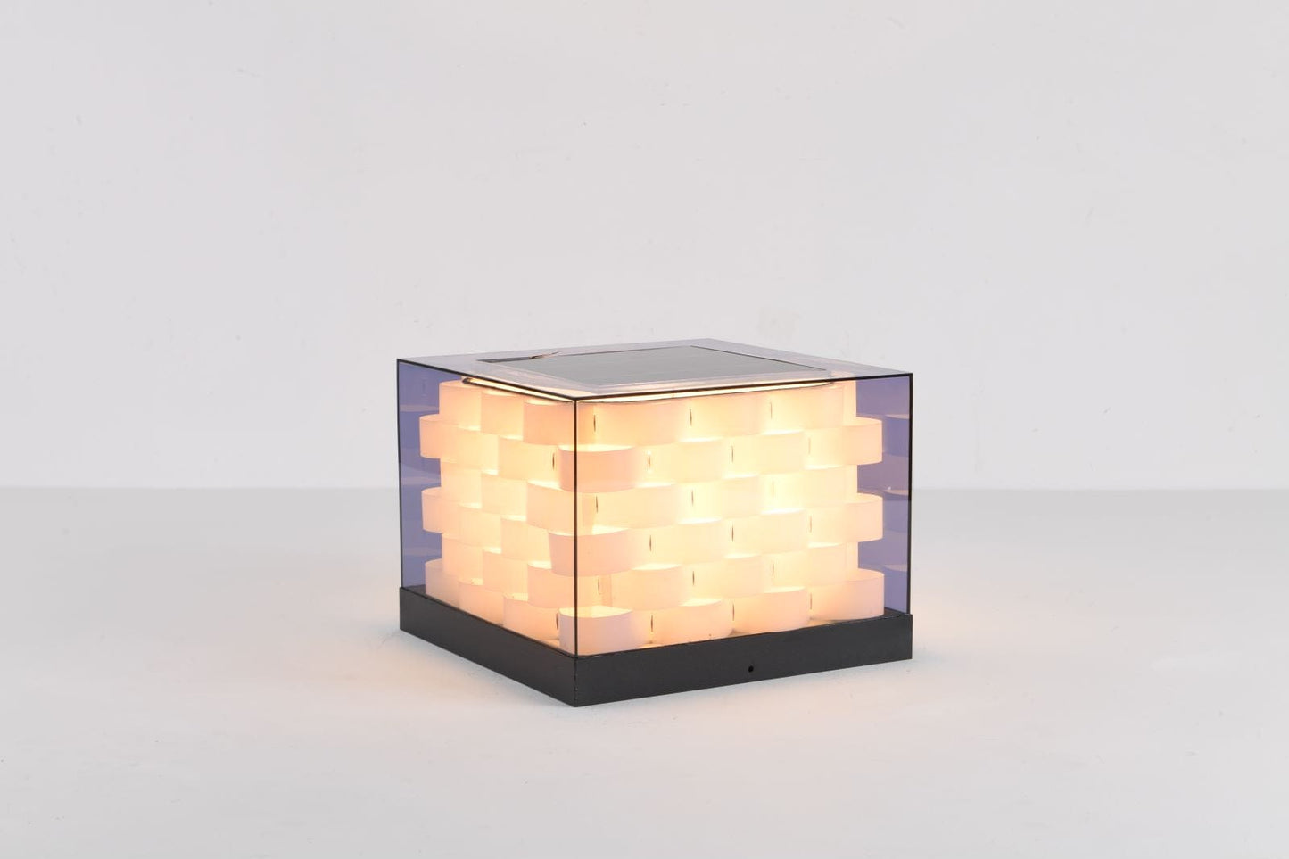 Cubed Weave Outdoor Light (Solar)