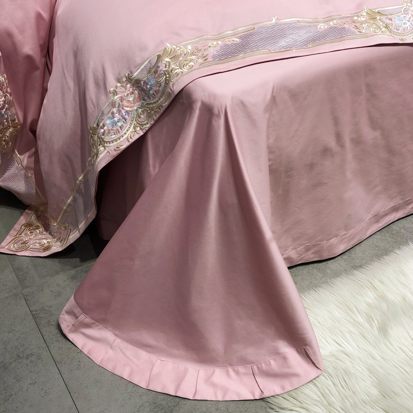 Prarie Pink Duvet Cover Set (Egyptian Cotton)