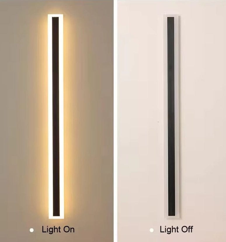 Elegante LED-Streifen-Wandleuchte