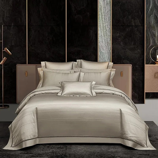 Indulge in Elegance: Leonor Jacquard Egyptian Cotton Luxury Bedding Collection