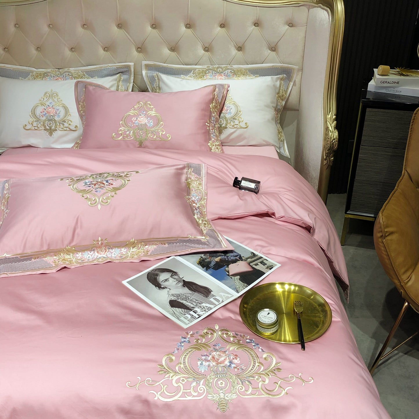 Prarie Pink Duvet Cover Set (Egyptian Cotton)