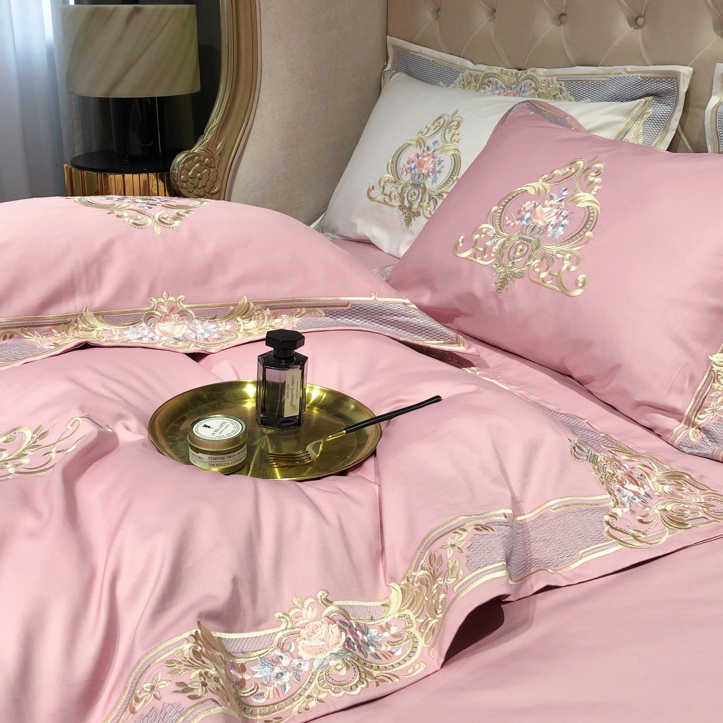 Prarie Pink Duvet Cover Set (Egyptian Cotton)