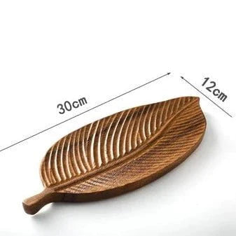 Black Walnut Leaf Plate