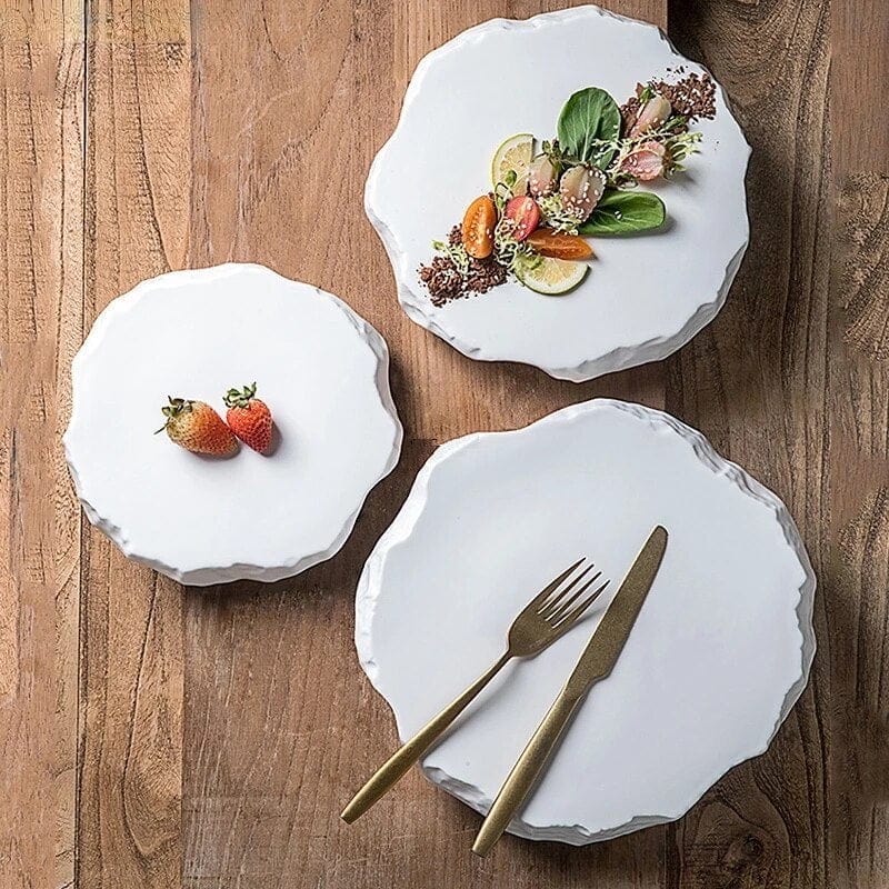 Elegant Stone Age Tableware Set