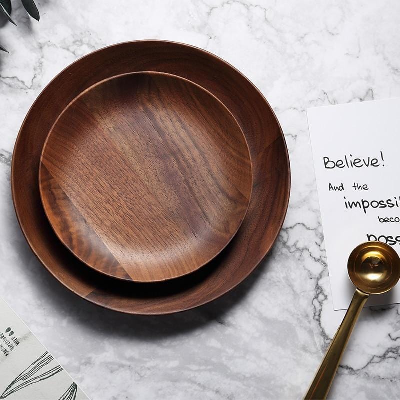 Eloise Artisan Teakwood Serving Plate