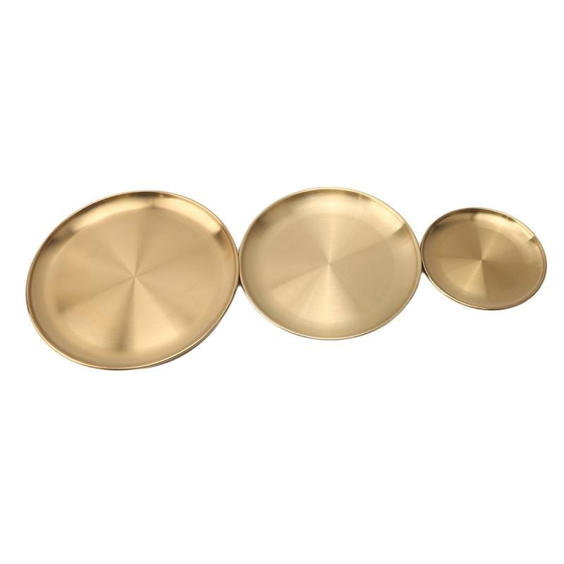 Tellerkollektion Golden Element (3-teiliges Set)