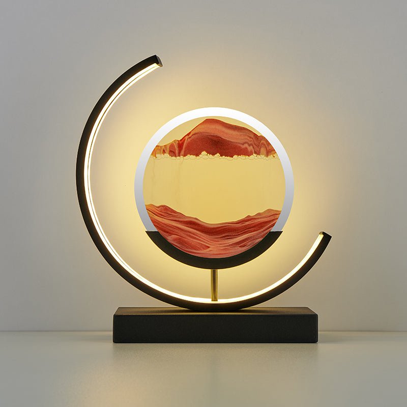 Lampe „Sand der Zeit“.