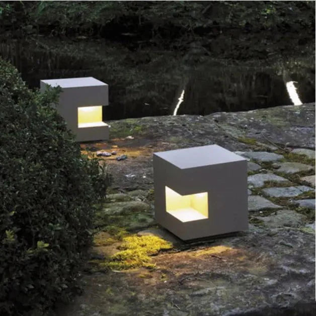 Cube Glow LED-Außenleuchte