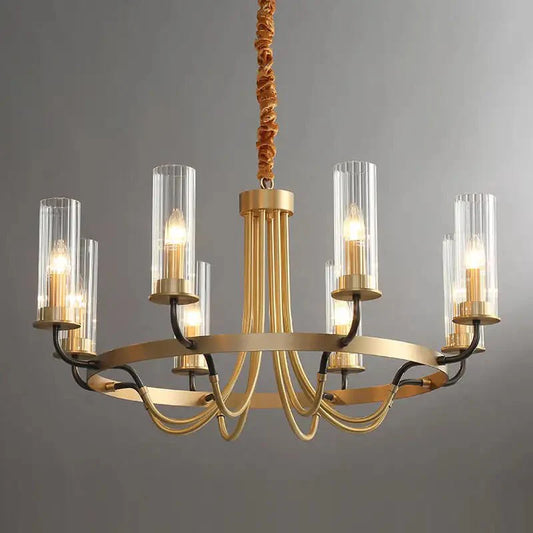 Copper Lux Chandelier