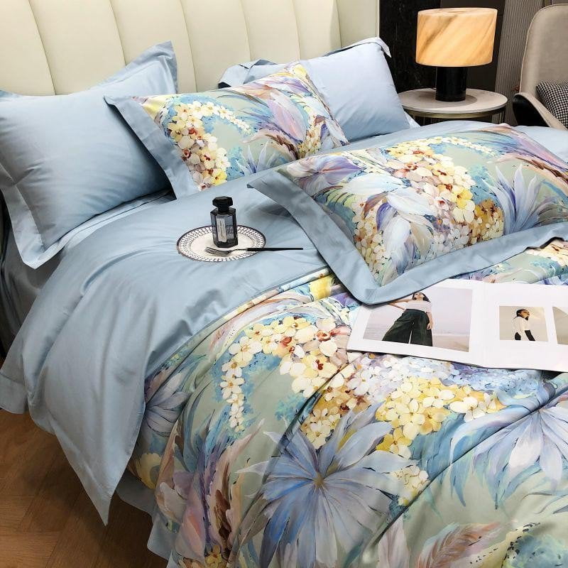 Hortensia Haven Duvet Cover Set (Egyptian Cotton)