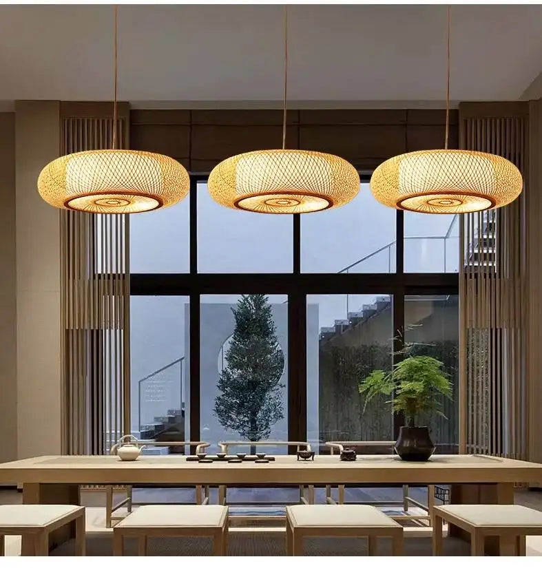 Japandi Fusion LED Chandelier