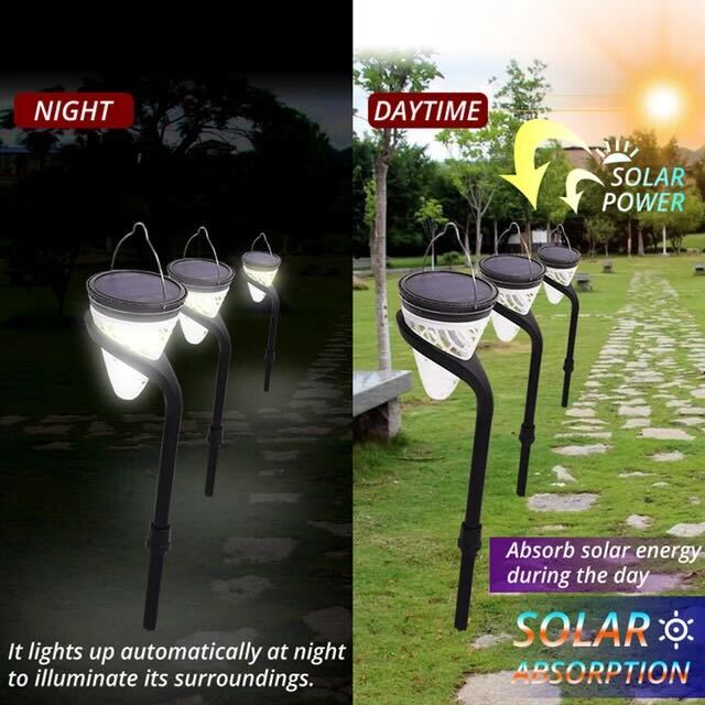 Modern Cone Shaped Solar Path Light