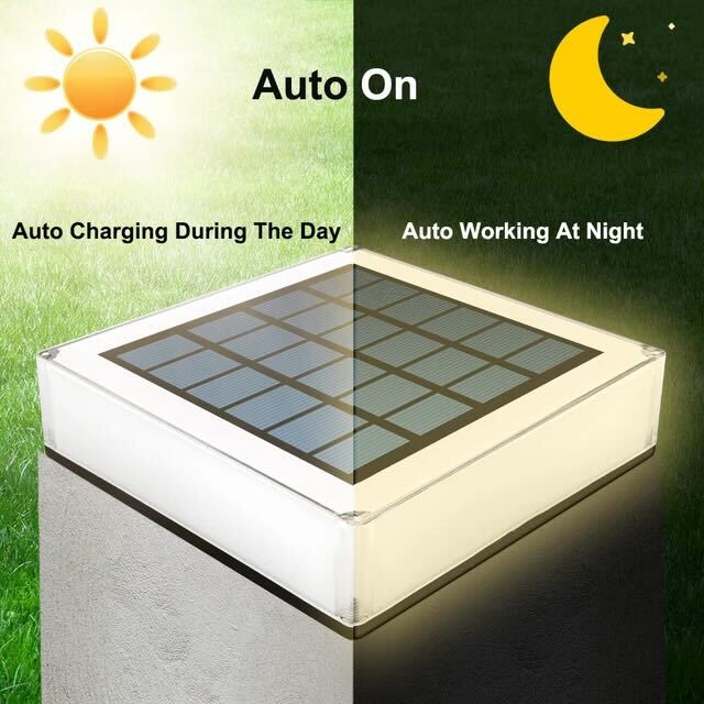 Flat Out Light solar charging and auto on