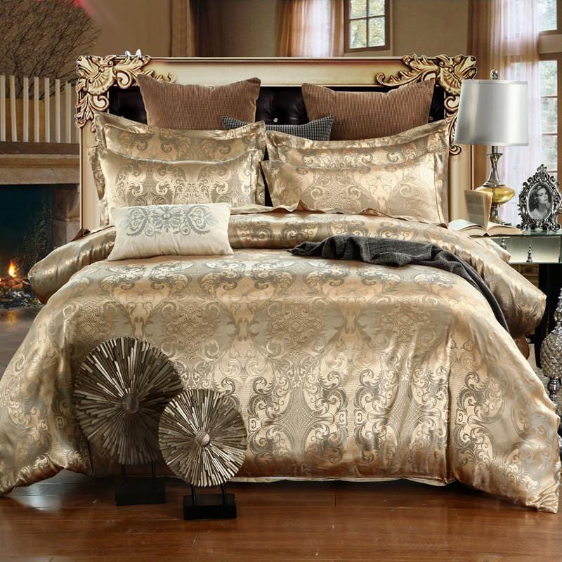 Gold Rush Duvet Cover Set