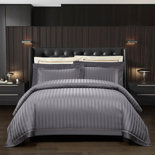 Luxurious Marnula Grey Egyptian Cotton Bedding Collection