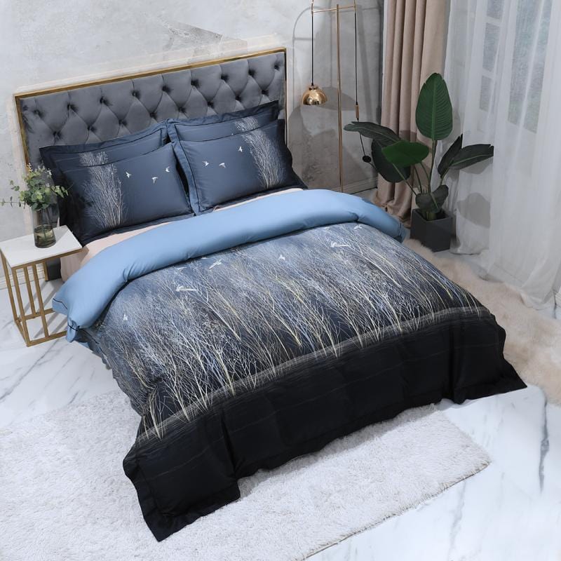 Nighttime Essence Duvet Cover Set (Egyptian Cotton)