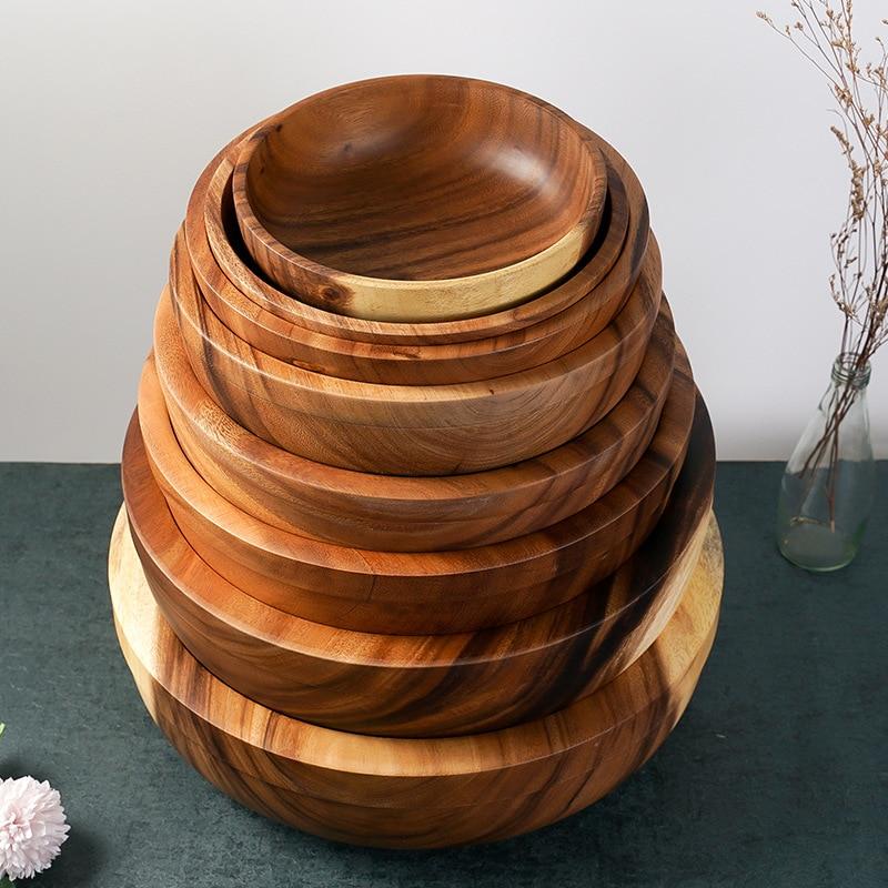 Eloise Wood Serving Bowl