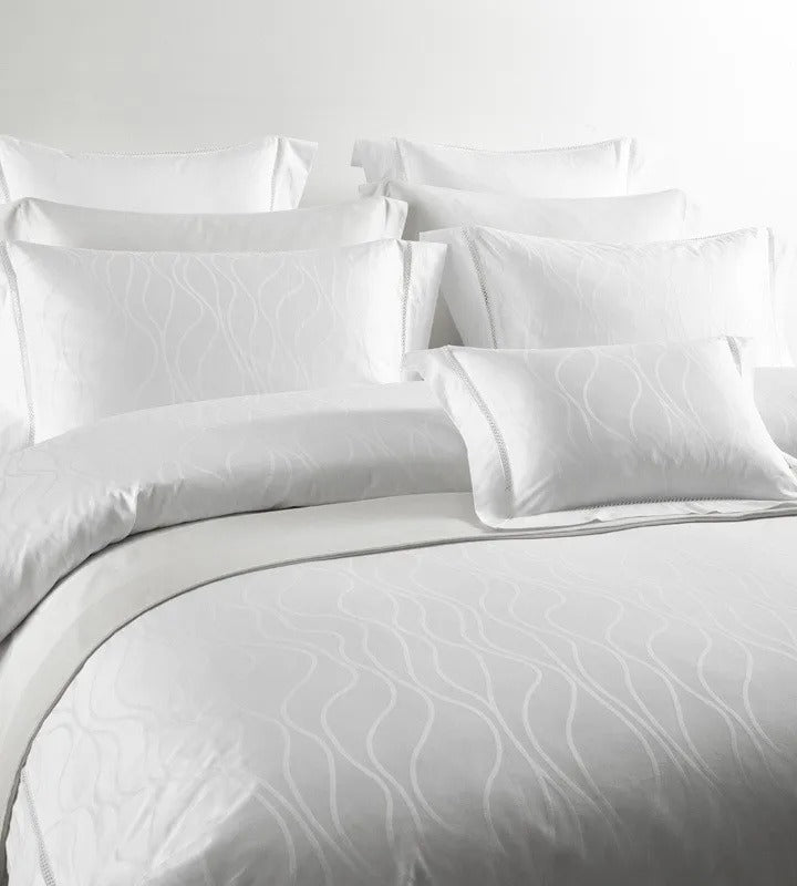 Indulge in Luxury with the Isla Egyptian Cotton Jacquard Bedding Set