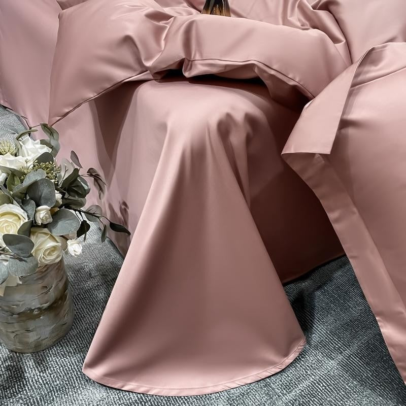 Chic Neo Rosy Brown Cotton Bedding Collection