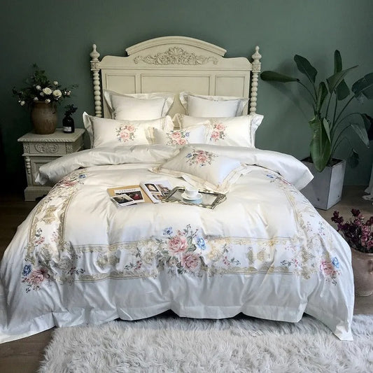 Blossom Dreams Embroidered Bedding Collection