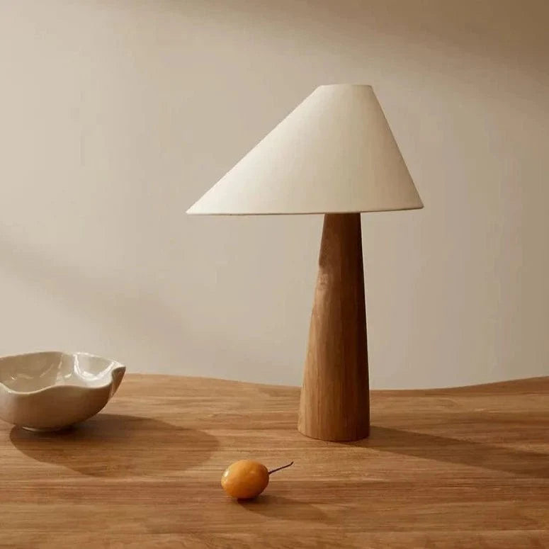 Mushi Wood Table Lamp