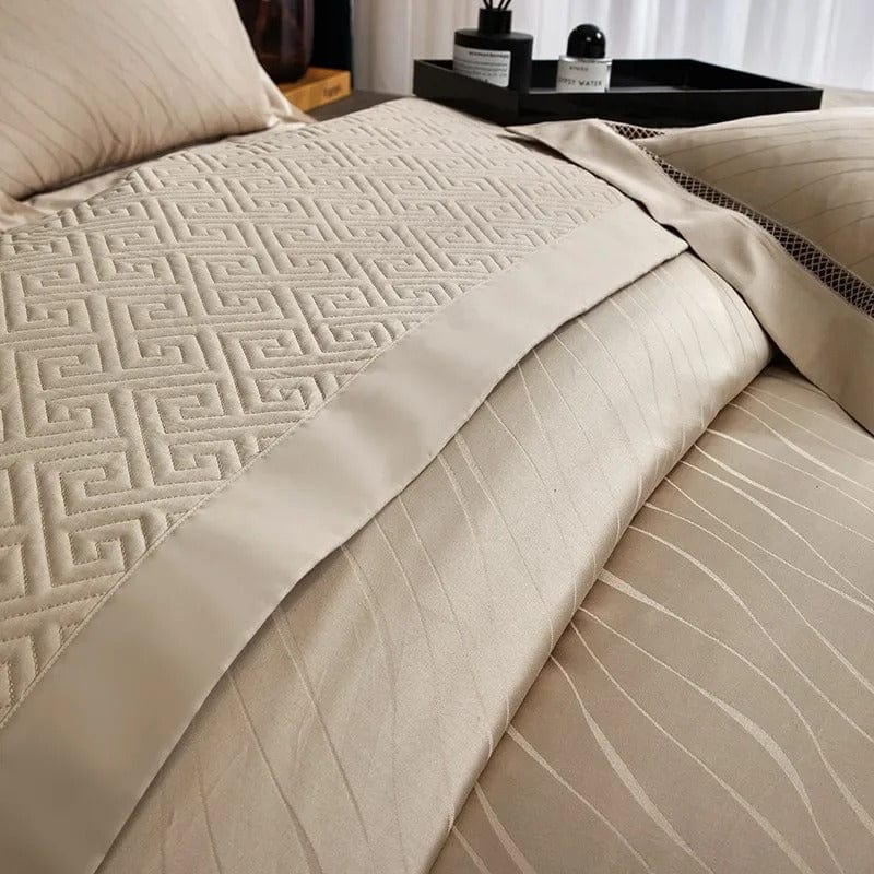 Elegance Gold Duvet Cover Set (Egyptian Cotton)