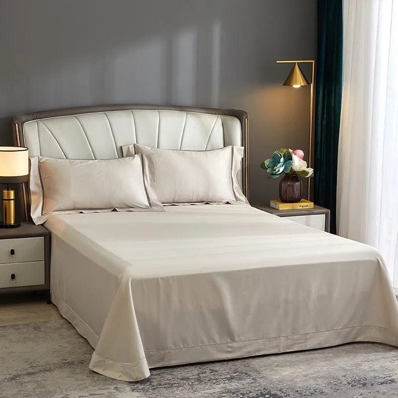 Elegance Champagne Duvet Cover Set (Egyptian Cotton)