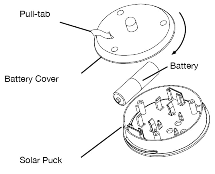 Rattan-Außenleuchte in Tropfenform (Solar)