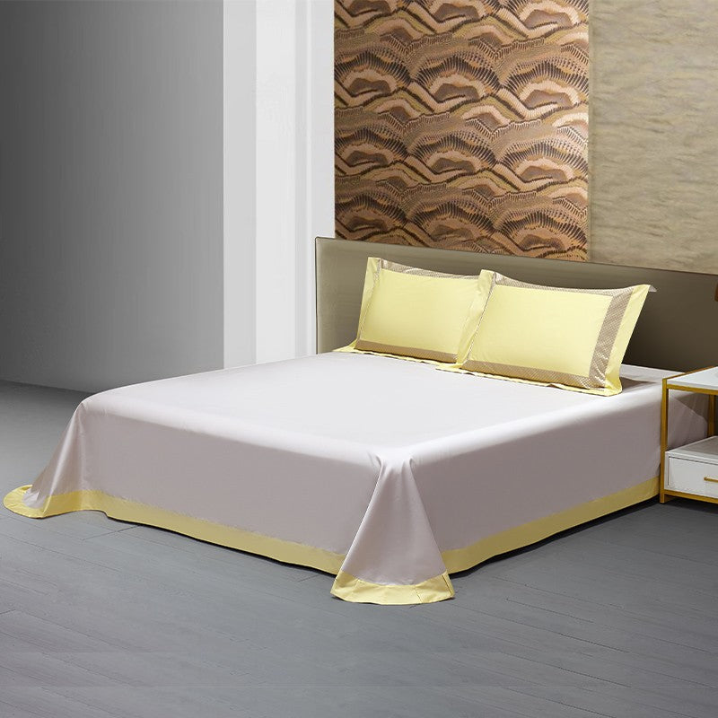 Luxurious Ecru Egyptian Cotton Bedding Collection by Sinatra