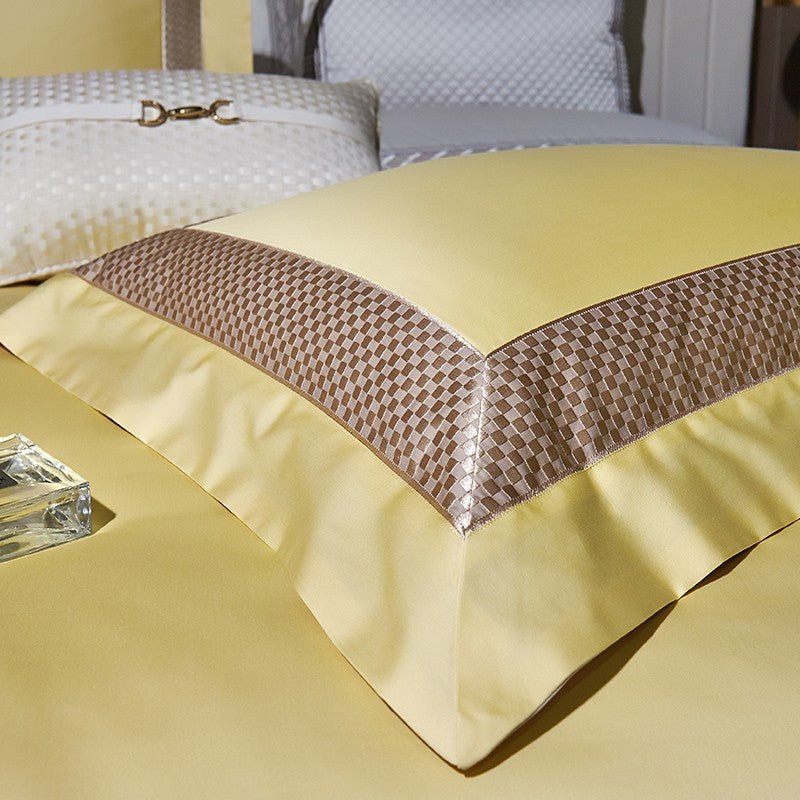 Luxurious Ecru Egyptian Cotton Bedding Collection by Sinatra