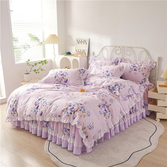 Charming Rafaella Ruffled Cotton Bedding Collection