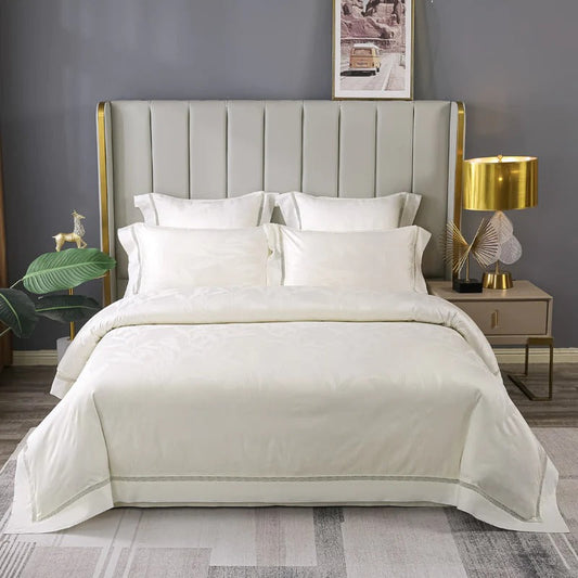 Luxurious Pagonia Vintage Jacquard Bedding Set in Premium Egyptian Cotton