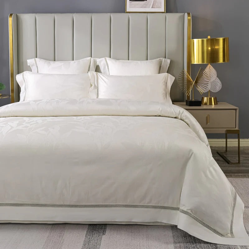 Luxurious Pagonia Vintage Jacquard Bedding Set in Premium Egyptian Cotton