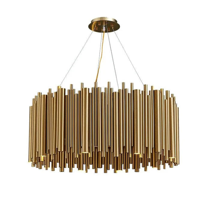 Gold Nest Chandelier