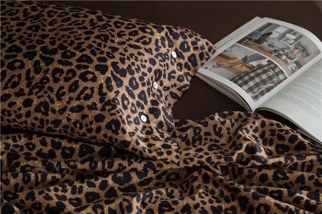 Leo Print Duvet Cover Set (Egyptian Cotton)