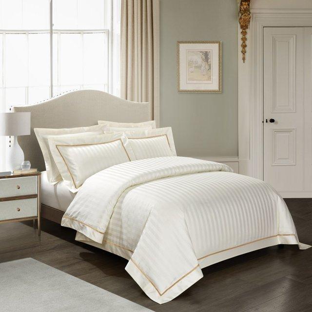 Serenity Cream Duvet Cover Set (Egyptian Cotton)