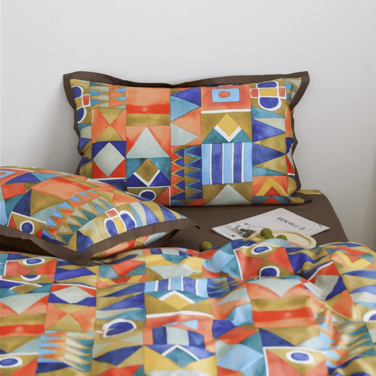 Shapes and Colors Duvet Cover Set (Egyptian Cotton)