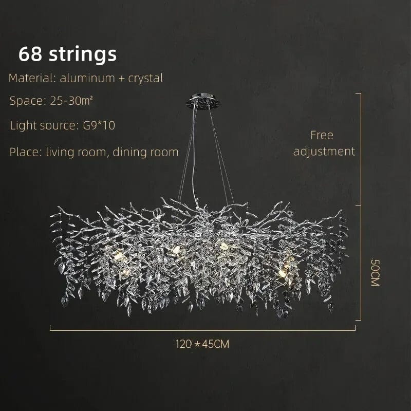 Crystalline Luxe Chandelier