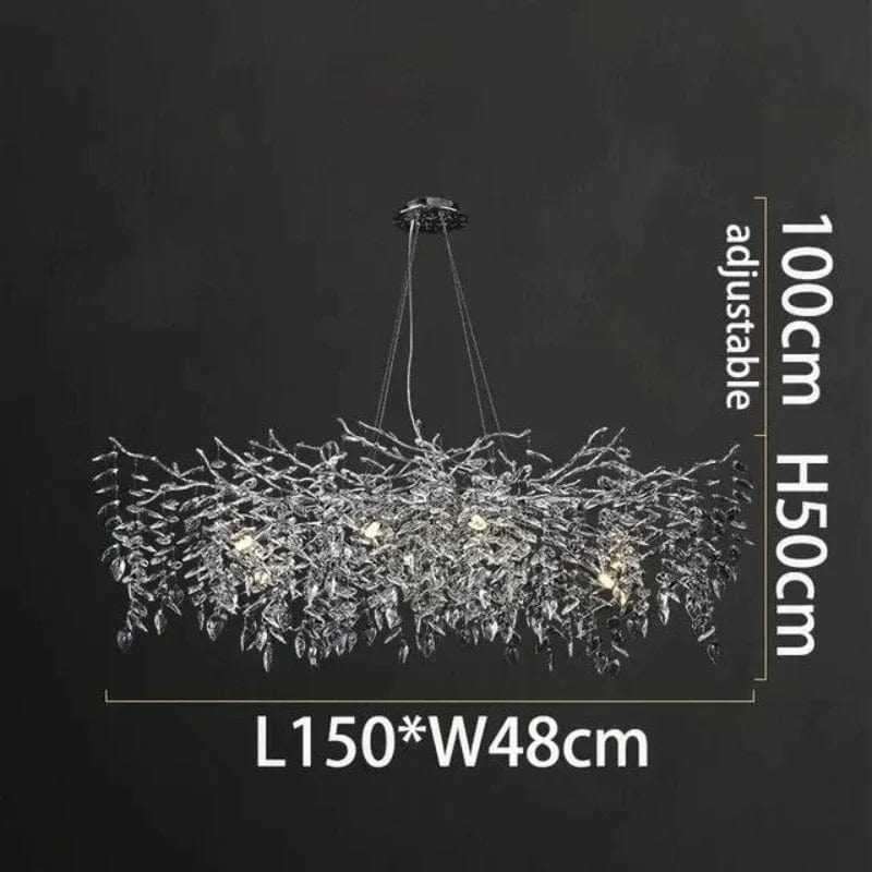 Crystalline Luxe Chandelier