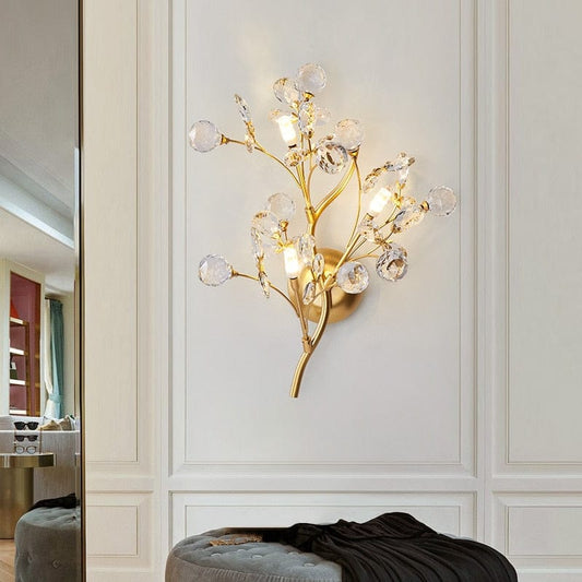 Enchantment Crystal Wall Light