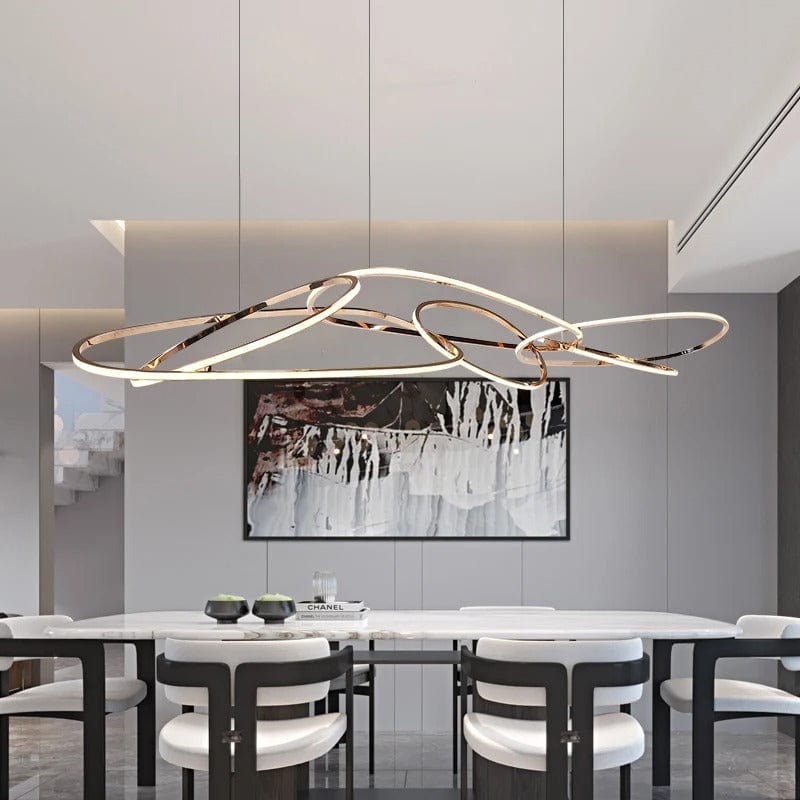 Rings Art Chandelier