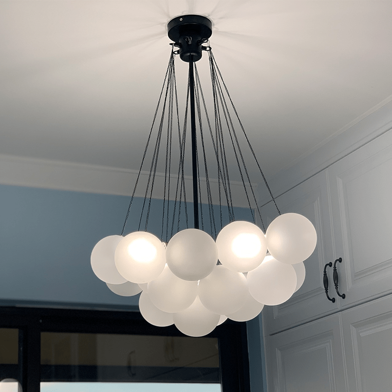 Glass Cloud Chandelier