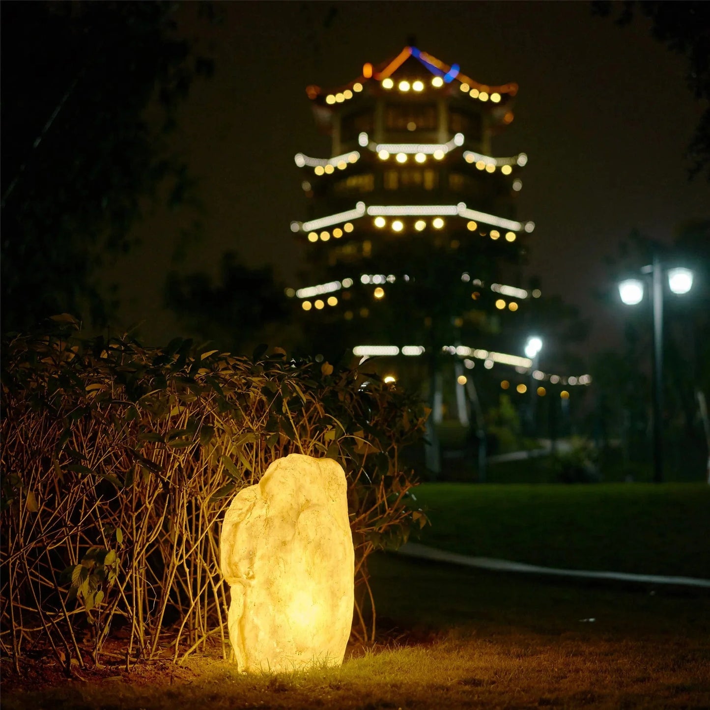 Natural Stone Inspired Outdoor Lighting